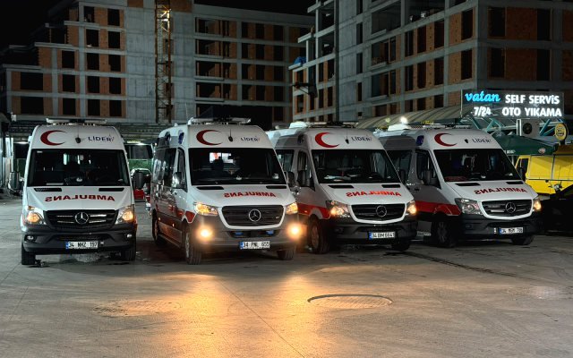 Lider Ambulans uluslararası hasta nakil filosu